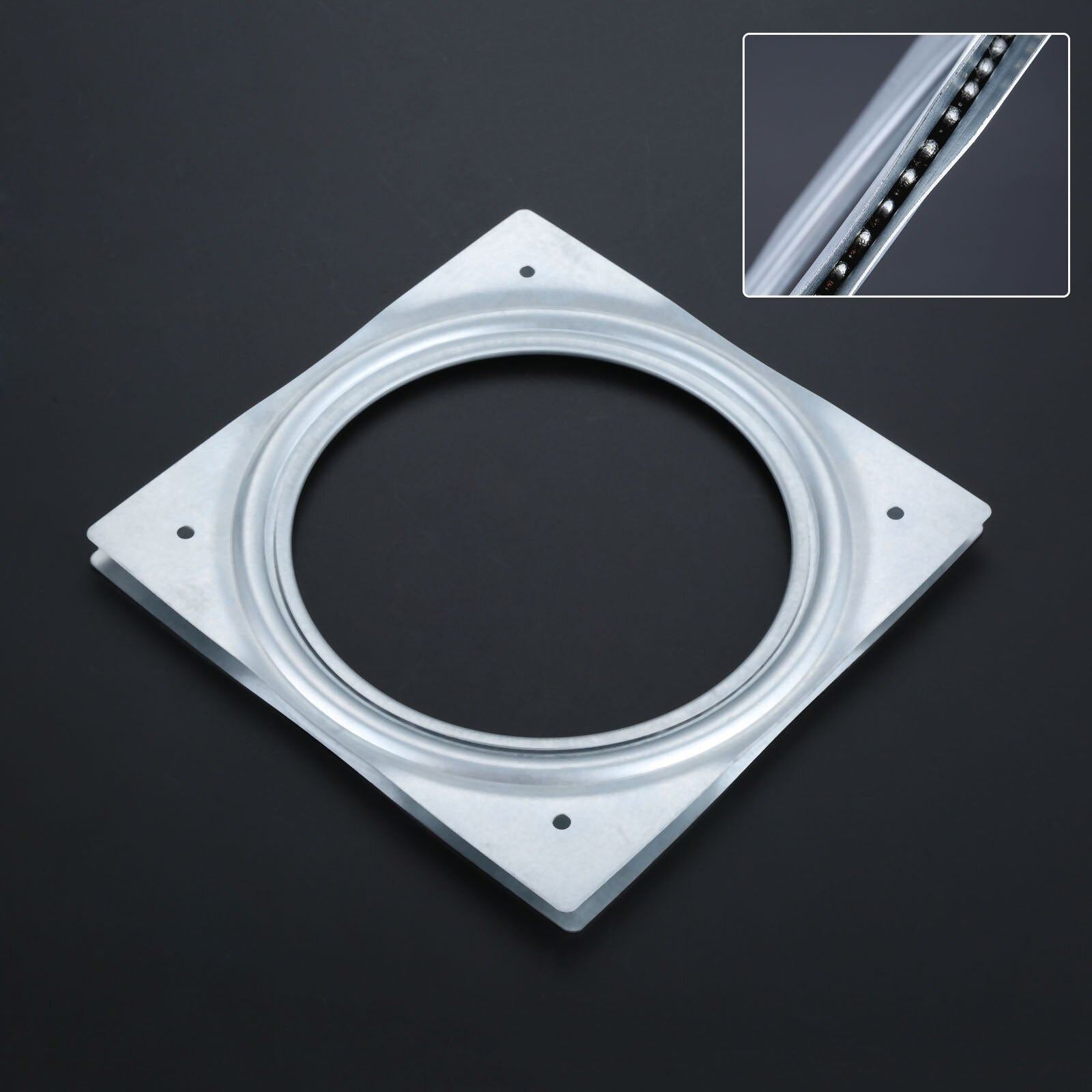 Square Bearing Swivel Metal Rotating 6in