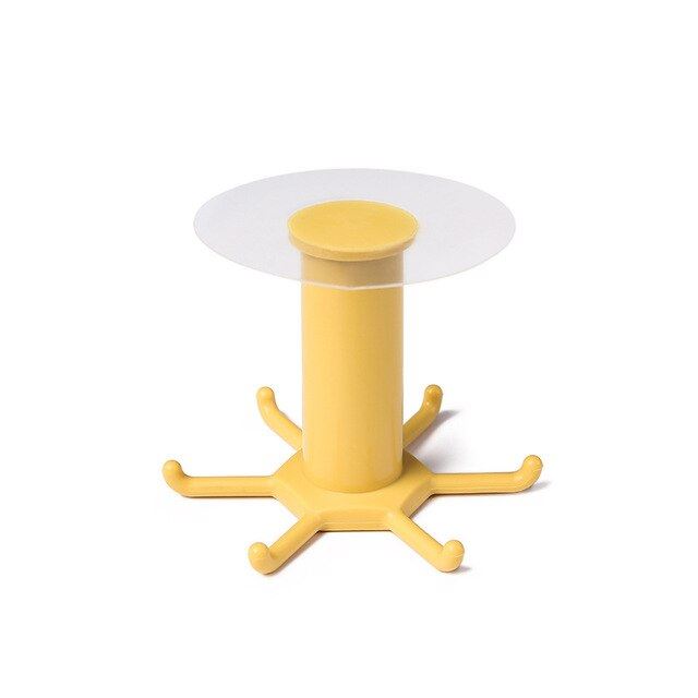 Rotating Hook Bathroom Hook Holder Kitchen Storage Rack Under Shelf Rotate T
