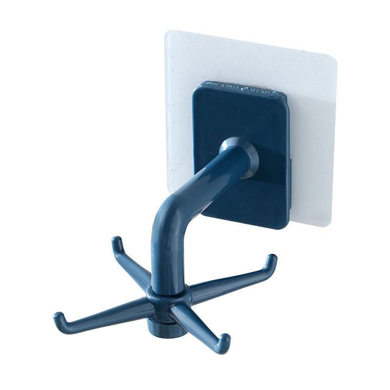 Rotating Hook Bathroom Hook Holder Kitchen Storage Rack Under Shelf Rotate T