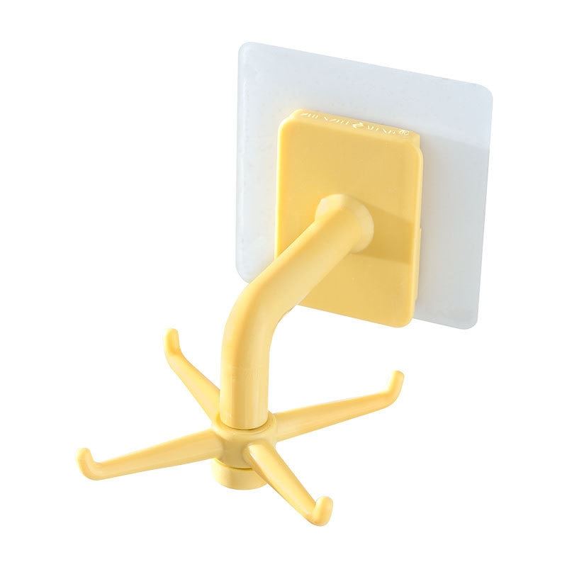 Rotating Hook Bathroom Hook Holder Kitchen Storage Rack Under Shelf Rotate T