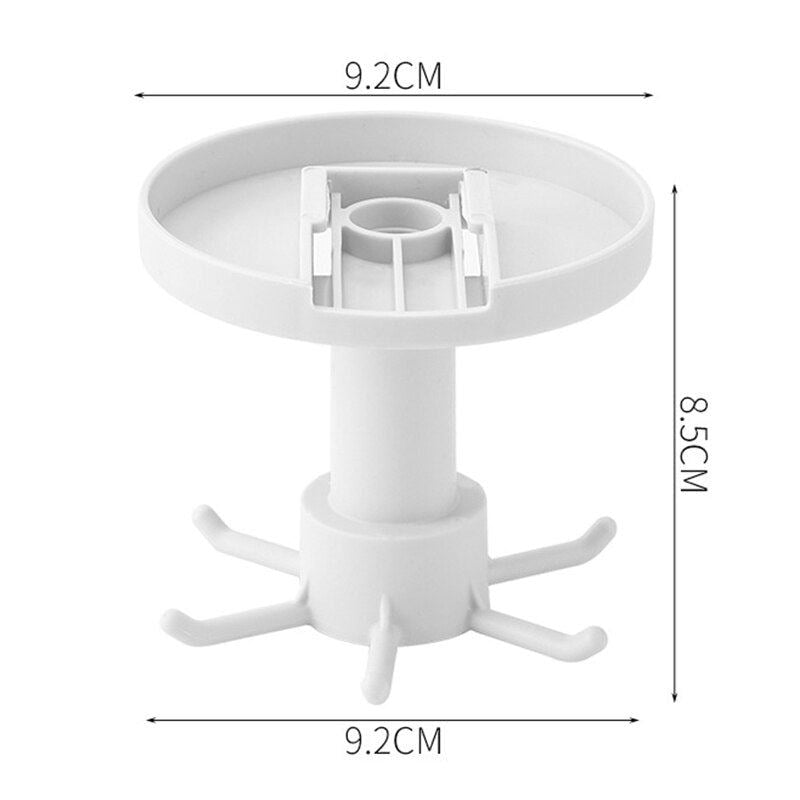 Rotating Hook Bathroom Hook Holder Kitchen Storage Rack Under Shelf Rotate T
