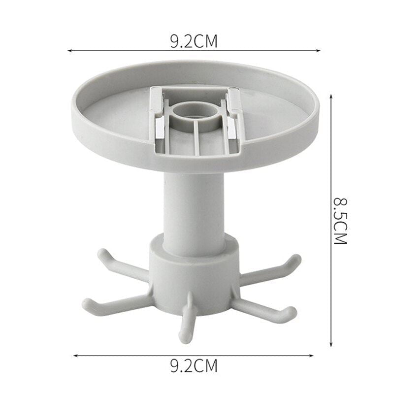 Rotating Hook Bathroom Hook Holder Kitchen Storage Rack Under Shelf Rotate T