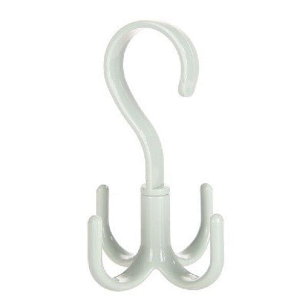 Rotating Hook Bathroom Hook Holder Kitchen Storage Rack Under Shelf Rotate T