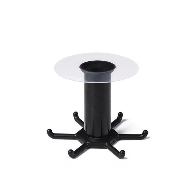 Rotating Hook Bathroom Hook Holder Kitchen Storage Rack Under Shelf Rotate T