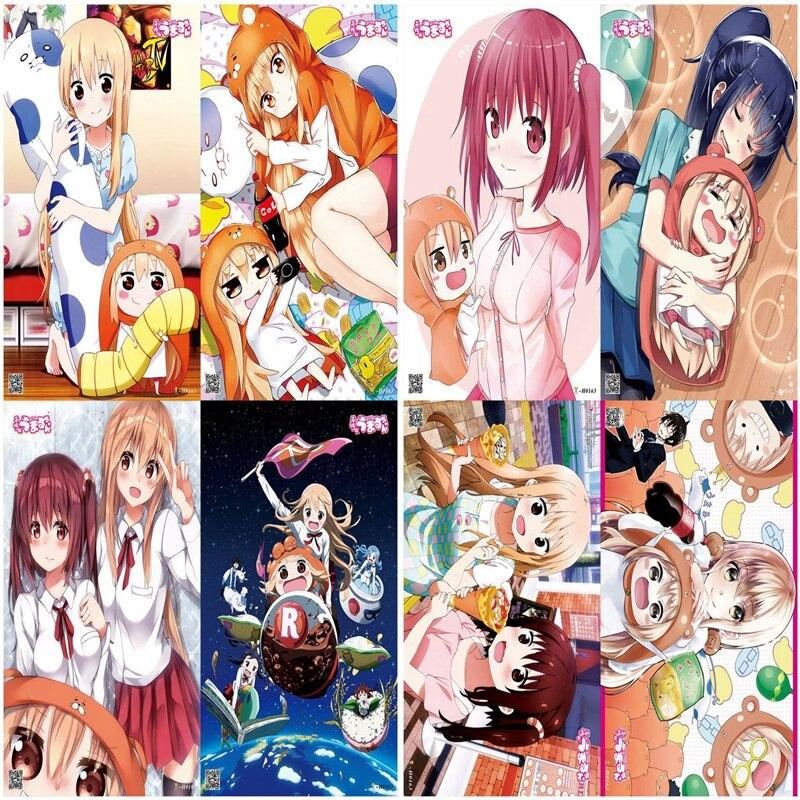 A Set of Eight Anime Dry things sister small buried! Poster Home Room Wall Decor Print
