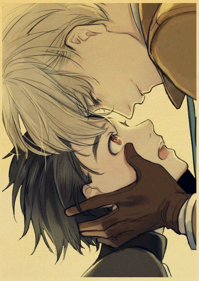 Figure Skating Anime YURI!!! on ICE Posters Wall Art Poster Kraft Paper Prints Print 12x16