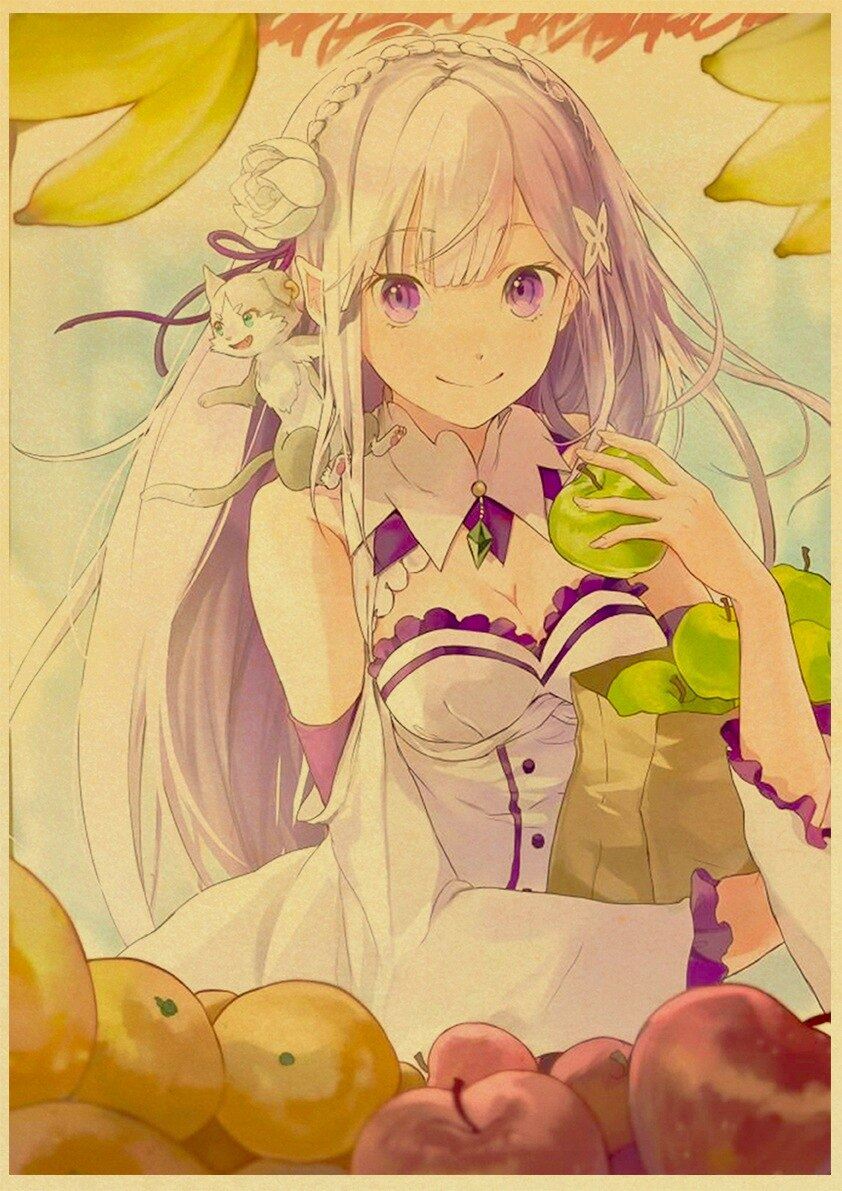 ReLife in a Different World from Zero Re Coated Paper Poster Cafe Creative Wall 12x16