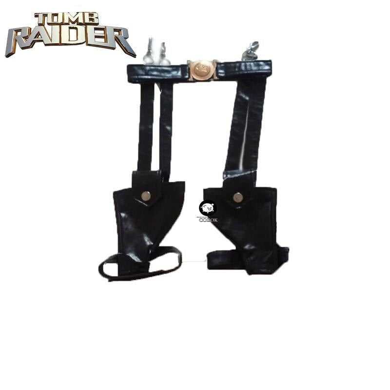 Tomb Raider Lara Croft Cosplay Costume With Bag Halloween Cosplay Costume Custom