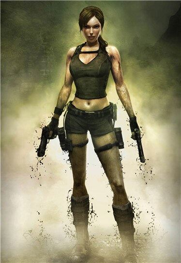 Tomb Raider modern movie poster printing canvas painting for home decoration 12x16
