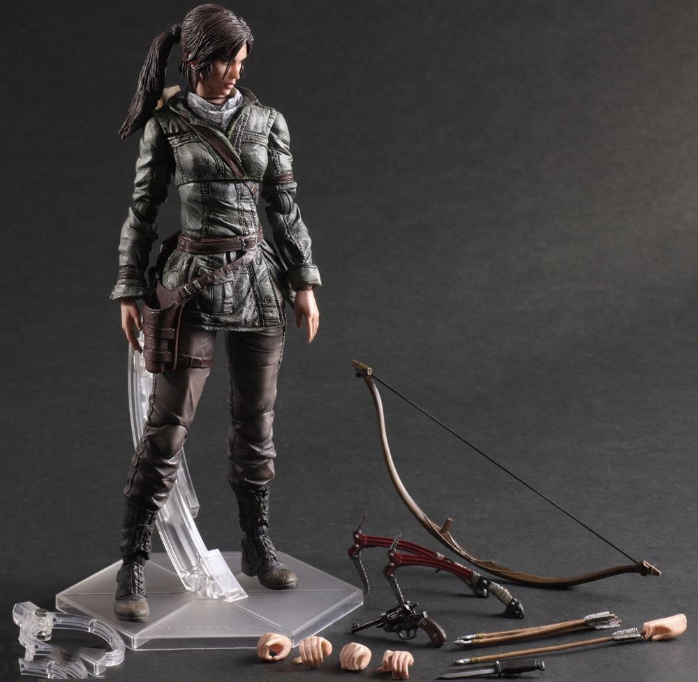 PLAY ARTS Rise of The Tomb Raider Lara Croft Ver. Movie Character Action Figure