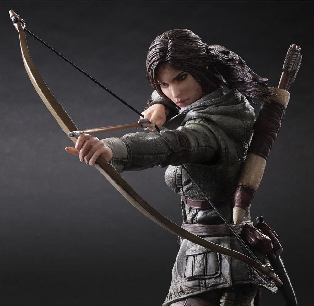 PLAY ARTS Rise of The Tomb Raider Lara Croft Ver. Movie Character Action Figure