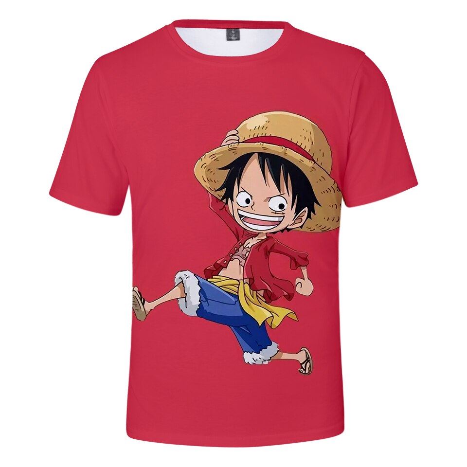Anime One Piece Monkey D. Luffy Roronoa Zoro Nami Tony Chopper Cartoon 3D Print