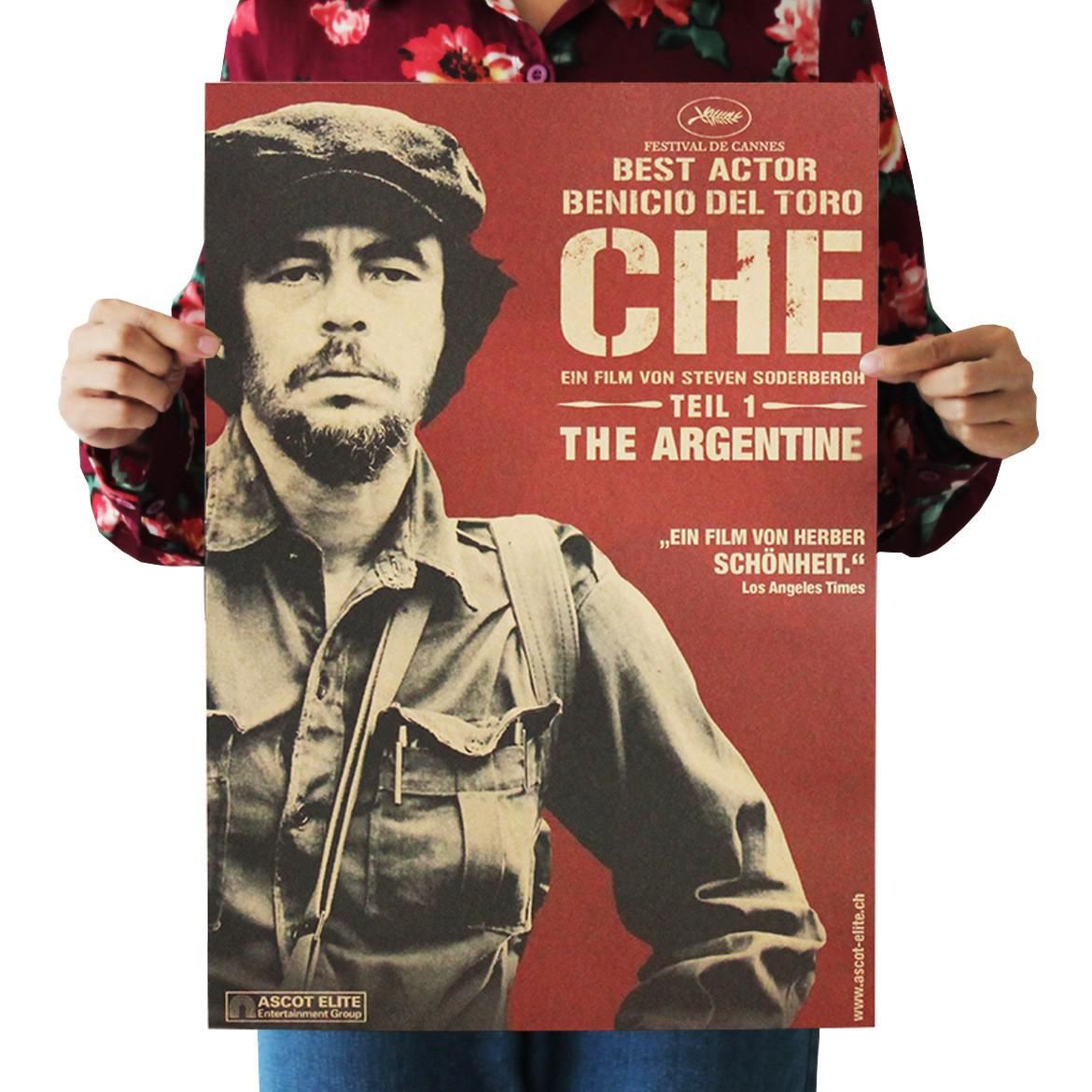 Ernesto Guevara Sally Biography Kraft Paper Poster Home Wall Room Decoration Pai