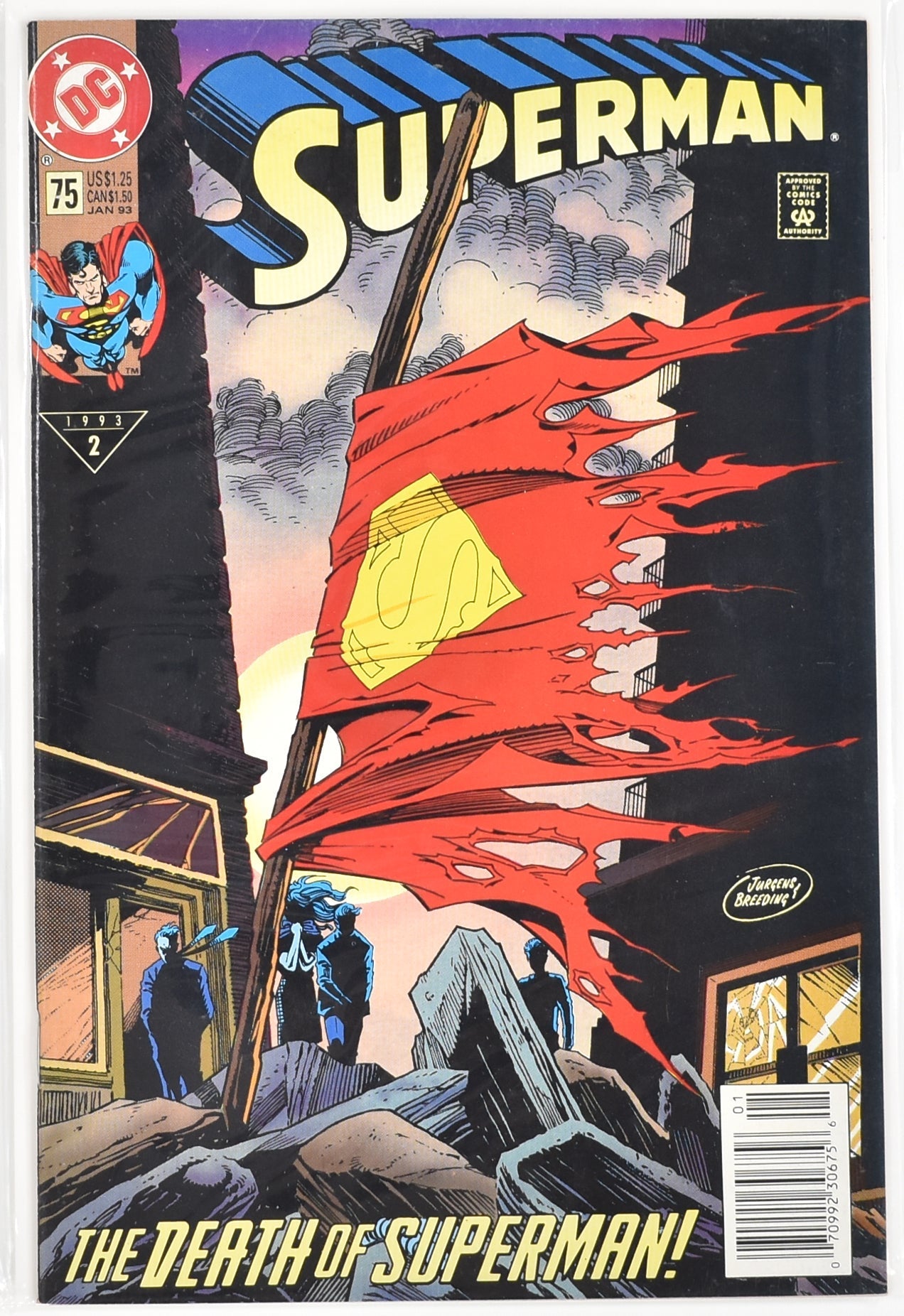 Superman 75 1993 2 The Death of Superman