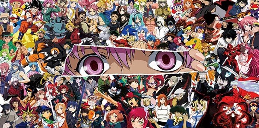 Japanese Anime Posters And Cartoon Prints Characters Collection Movie Painting 12x16