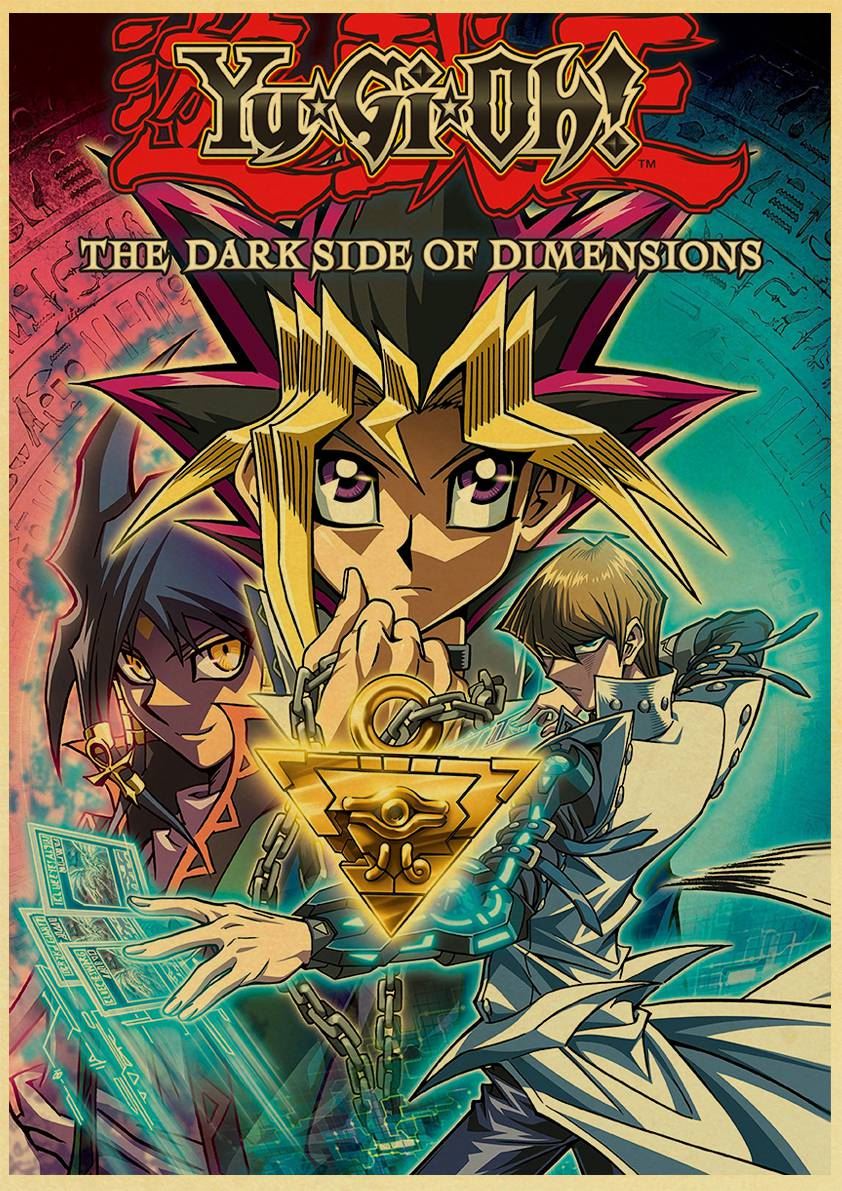Anime Yu-Gi-Oh! Duel Monsters Mutou Yuugi Retro Poster For Living Room 12x16in