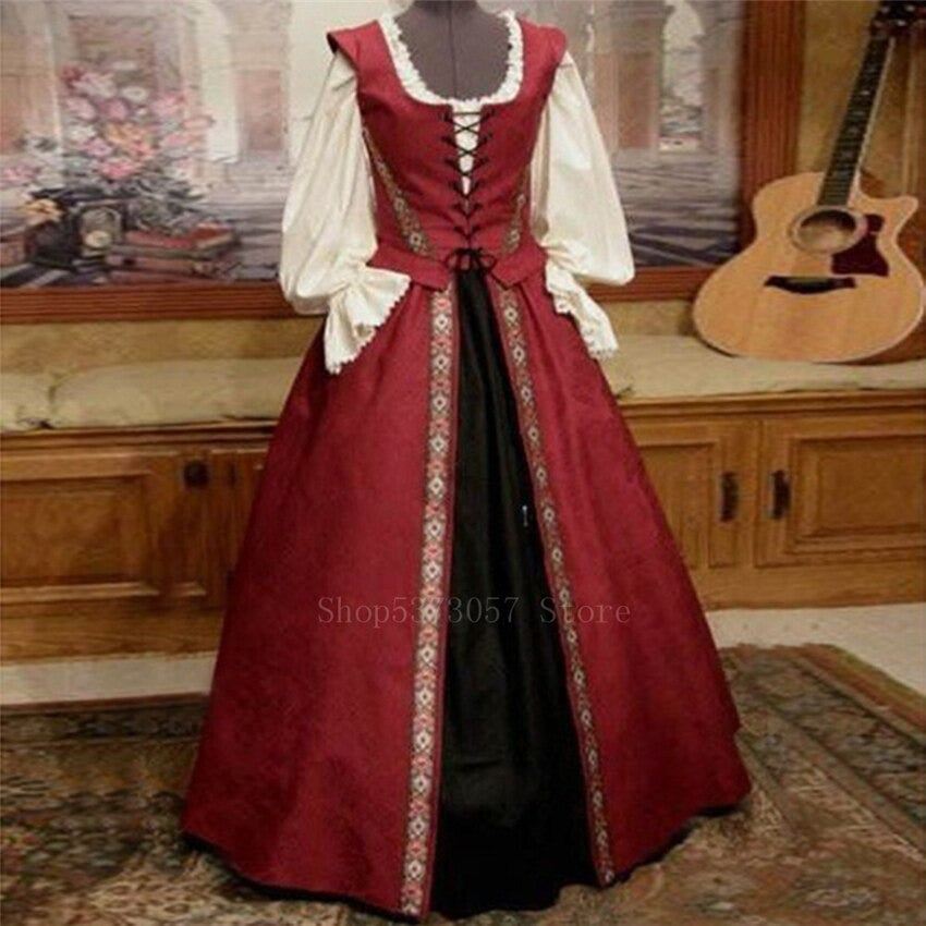Masquerade Victorian Gothic Queen Evening Dress Medieval Renaissance Elf Princes
