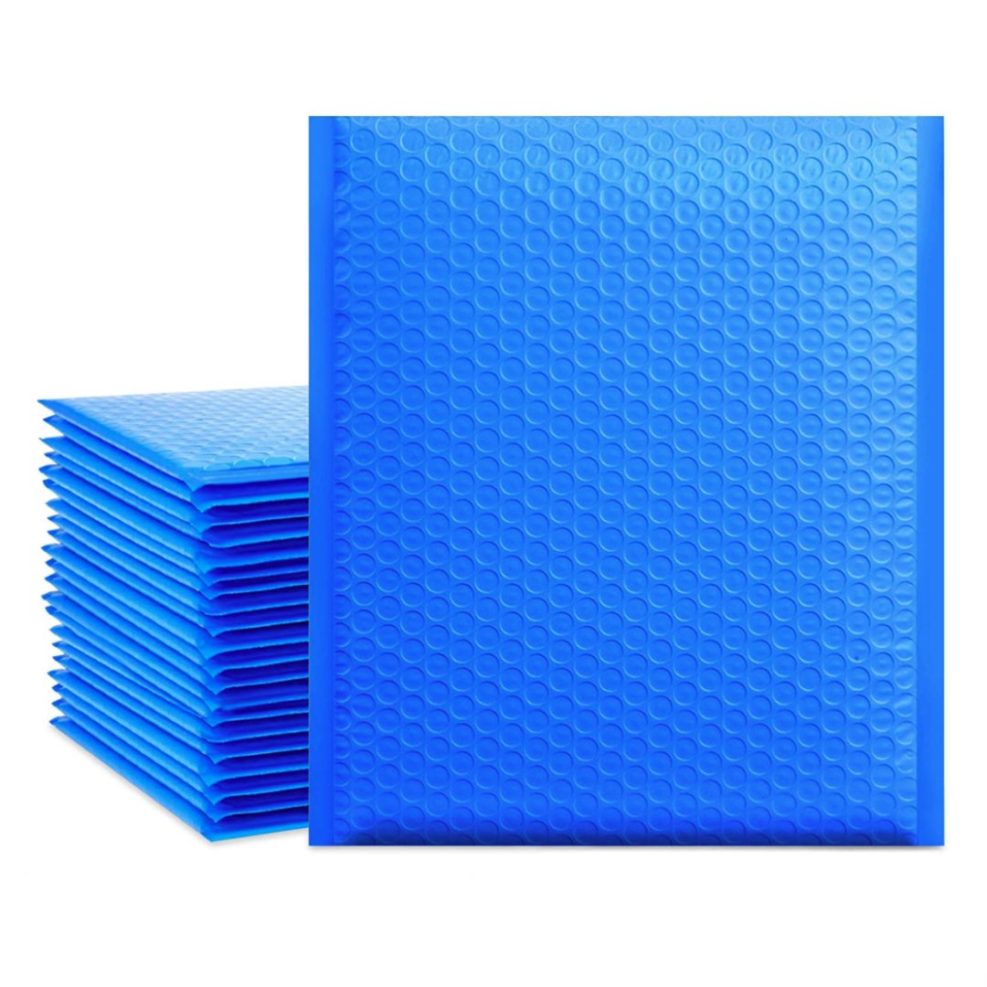 Blue 8.5 x 12 Bubble Mailers 25pc