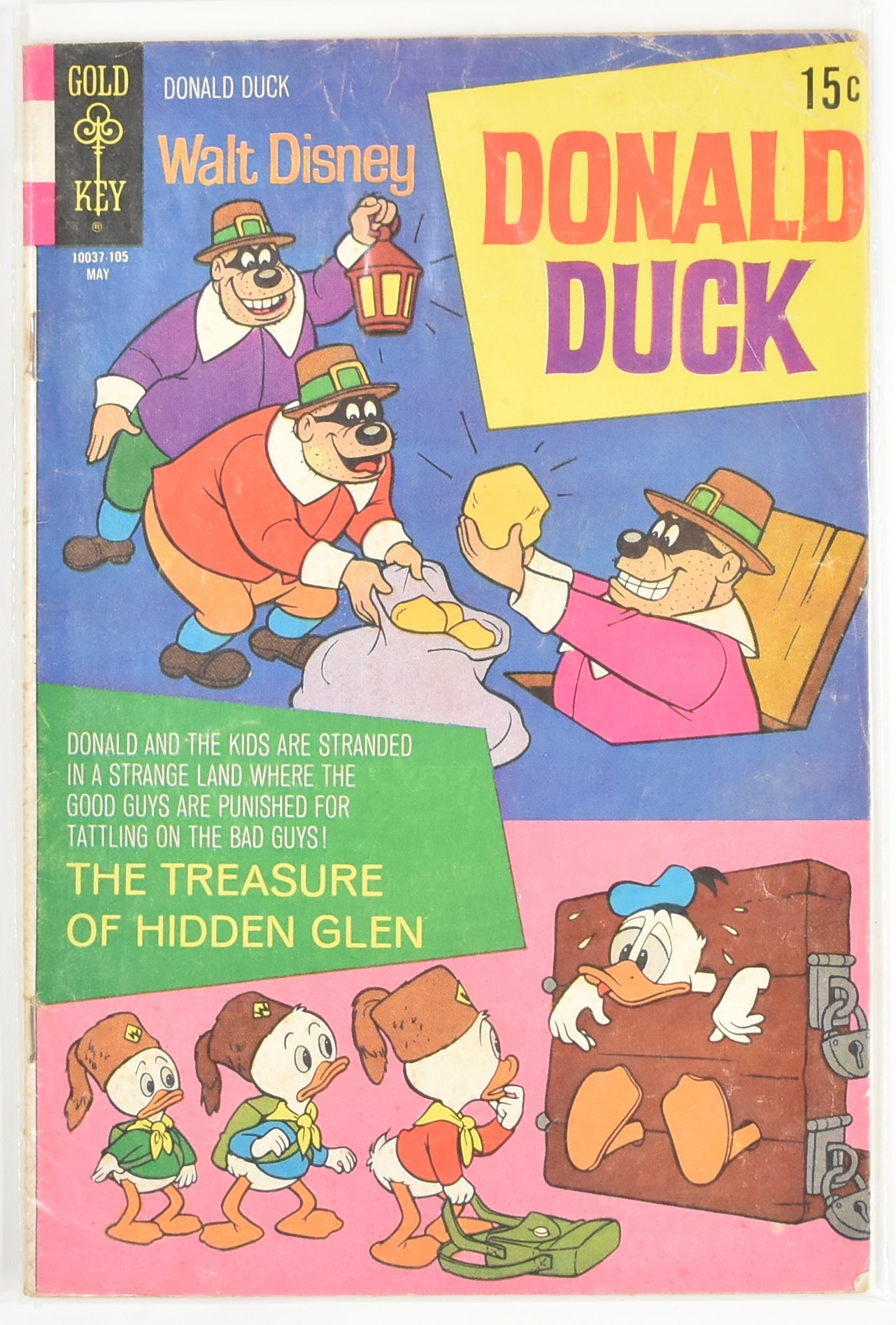 Donald Duck Walt Disney 105 Comic Book Treasure