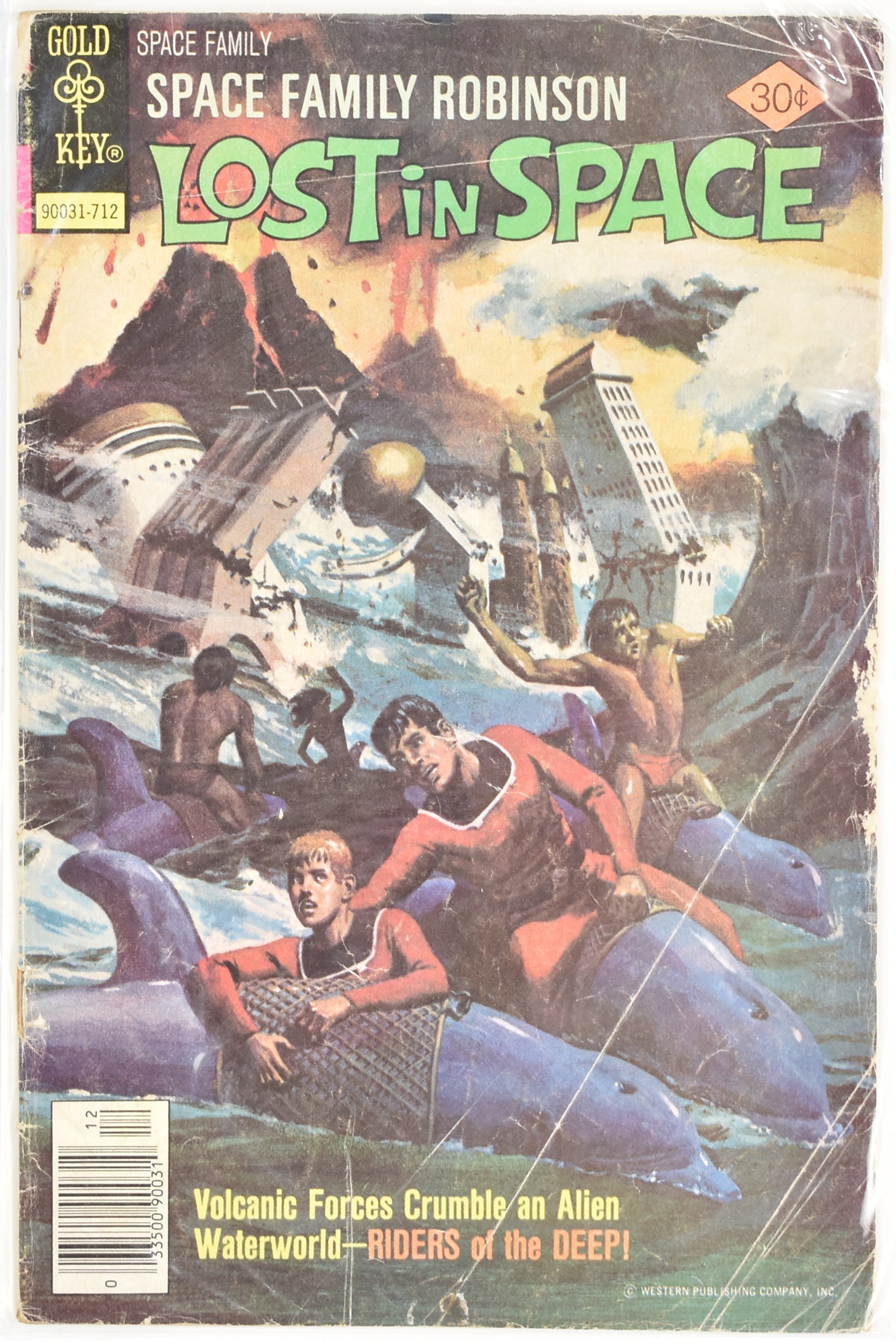 Lost in Space Space Family Robinson Gold Key Comic Book 90031-712