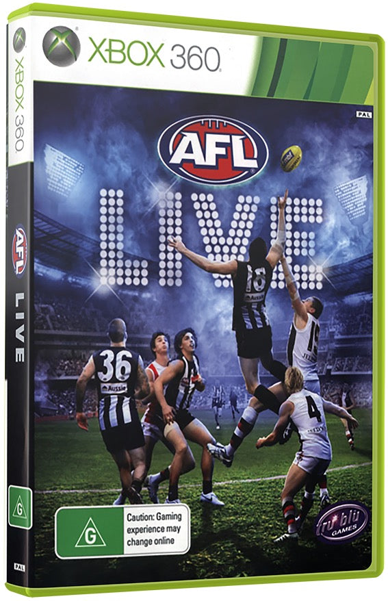 AFL Live Microsoft Xbox 360 Used Video Game