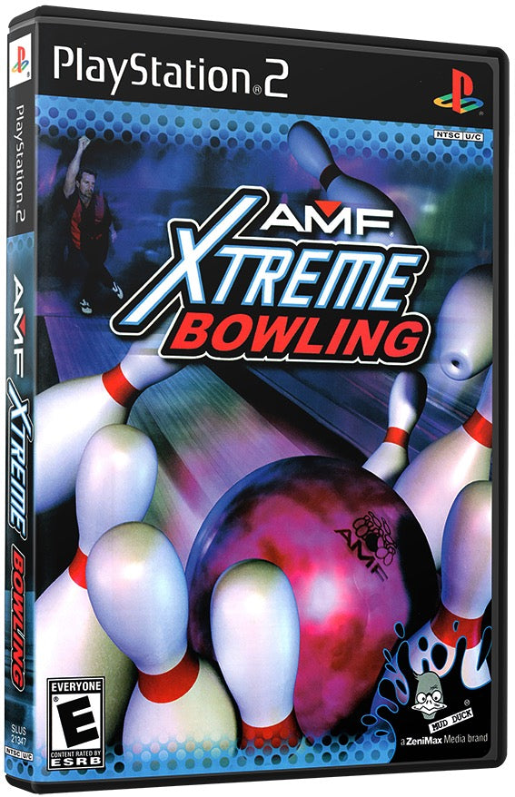 AMF Xtreme Bowling PS2 Sony Playstation 2 Used Video Game PS2