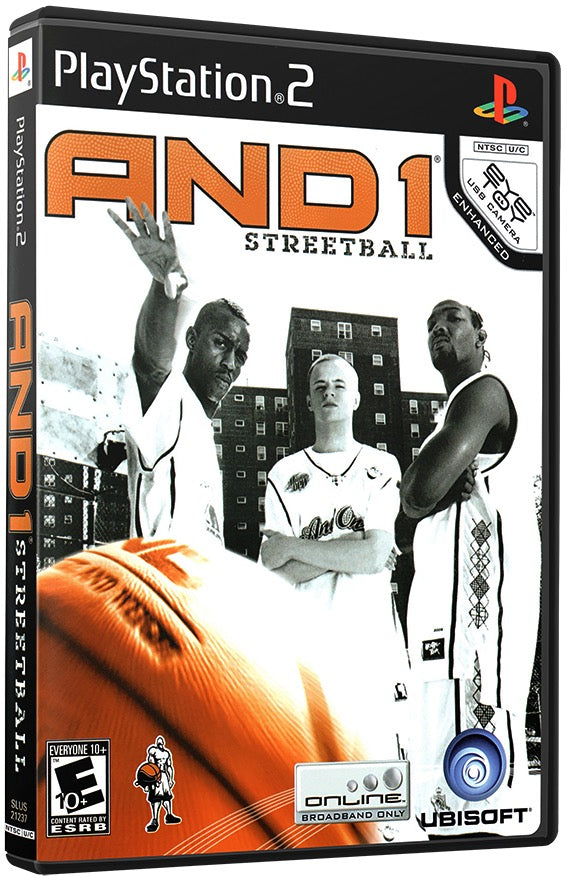 AND 1 Streetball PS2 Sony Playstation 2 Used Video Game PS2