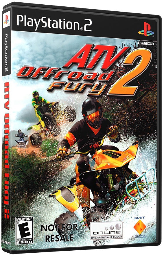 ATV Offroad Fury 2 PS2 Sony Playstation 2 Used Video Game PS2