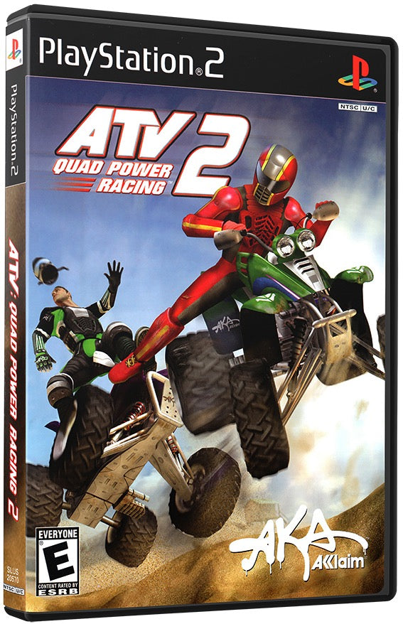 ATV Quad Power Racing 2 PS2 Sony Playstation 2 Used Video Game PS2