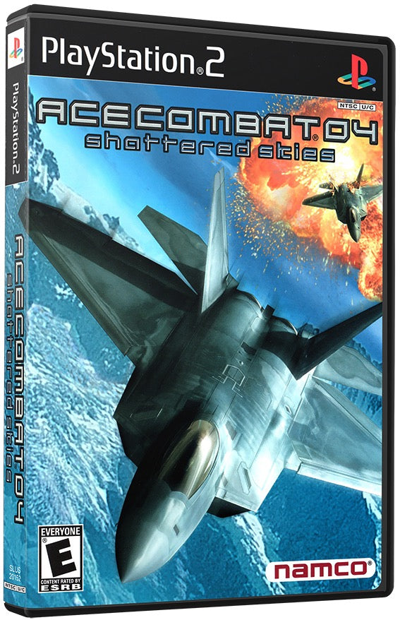 Ace Combat 04 - Shattered Skies PS2 Sony Playstation 2 Used Video Game PS2