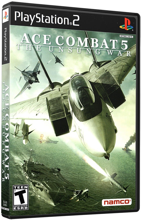 Ace Combat 5 - The Unsung War PS2 Sony Playstation 2 Used Video Game PS2