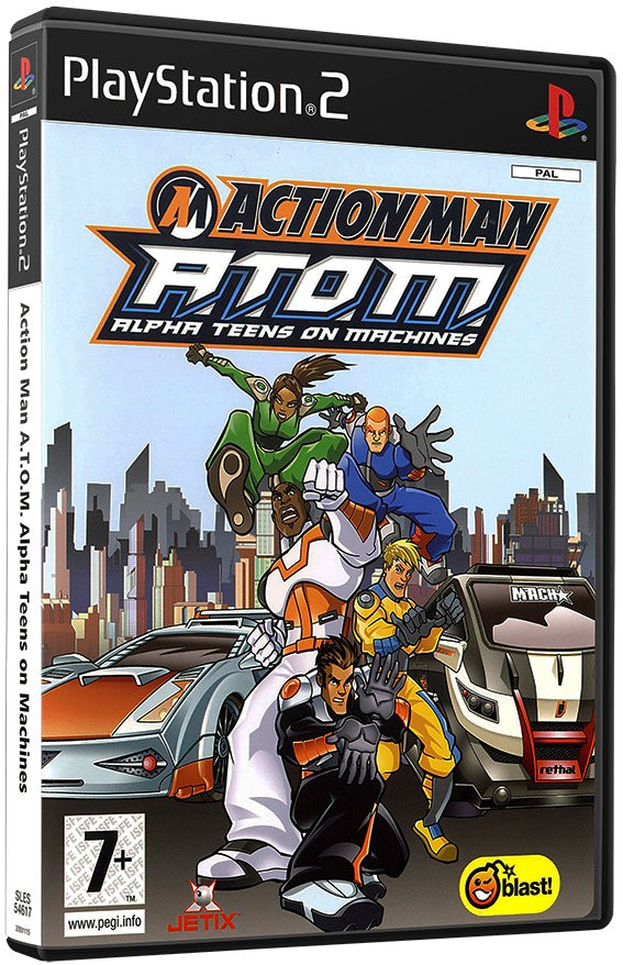 Action Man A.T.O.M. - Alpha Teens on Machines PS2 Sony Playstation 2 Used Video