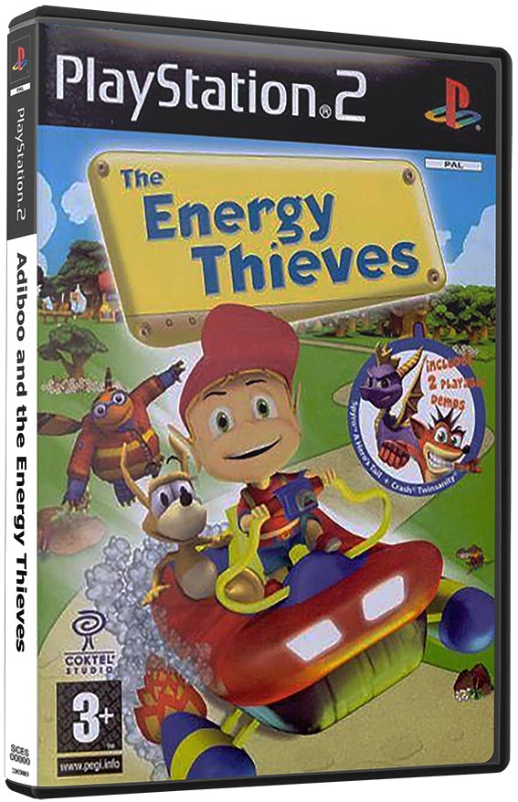 Adiboo and the Energy Thieves PS2 Sony Playstation 2 Used Video Game PS2