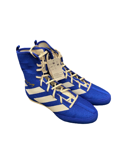 Adidas Men Box Hog 3 Boxing Shoes BLUE