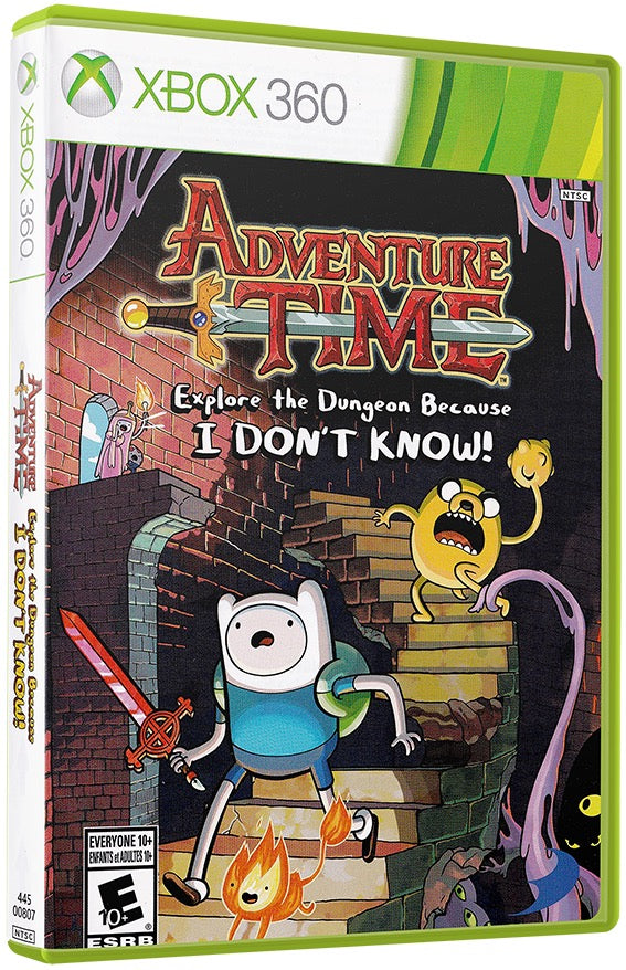 Adventure Time - Explore the Dungeon Because I DON'T KNOW! Microsoft Xbox 360 Used Video Game