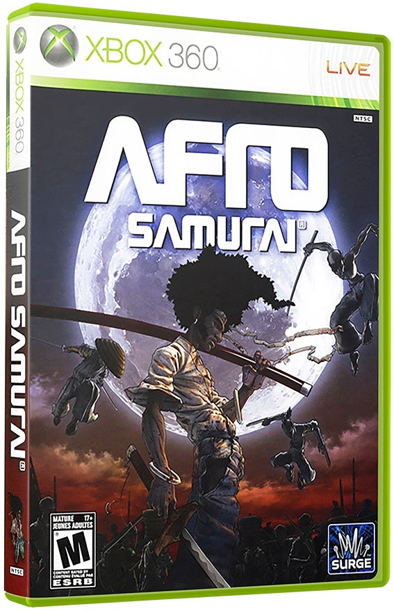 Afro Samurai Microsoft Xbox 360 Used Video Game
