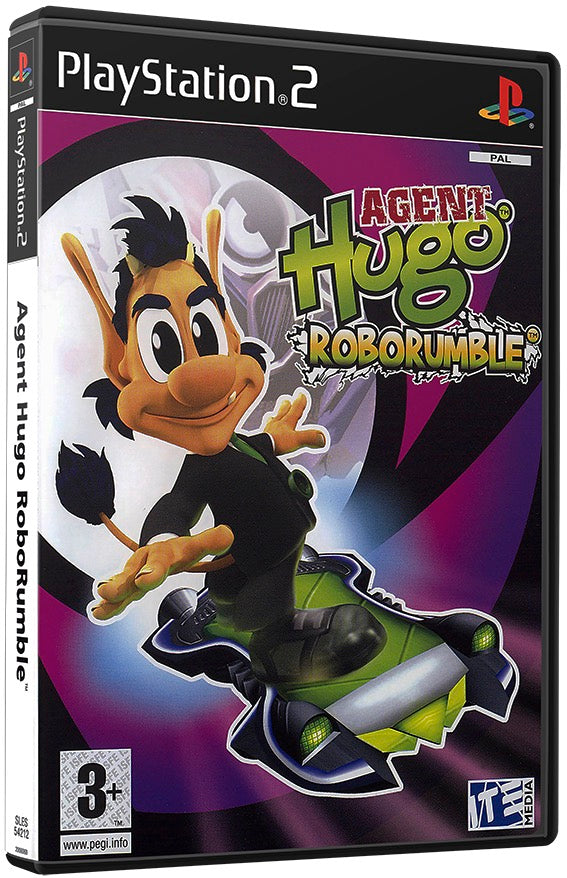 Agent Hugo - RoboRumble PS2 Sony Playstation 2 Used Video Game PS2