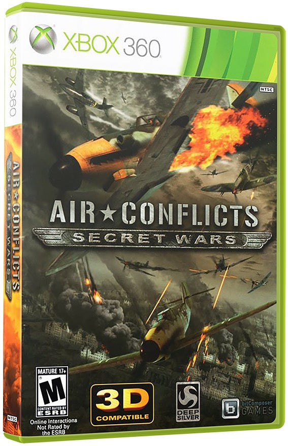 Air Conflicts - Secret Wars Microsoft Xbox 360 Used Video Game
