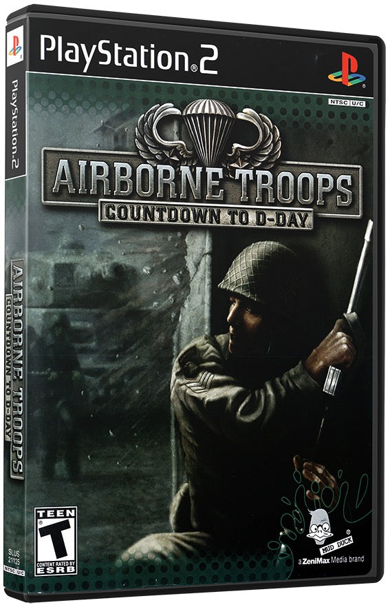 Airborne Troops - Countdown to D-Day PS2 Sony Playstation 2 Used Video Game PS2