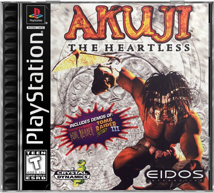 Akuji the Heartless PS1 Sony Playstation 1 Used Video Game