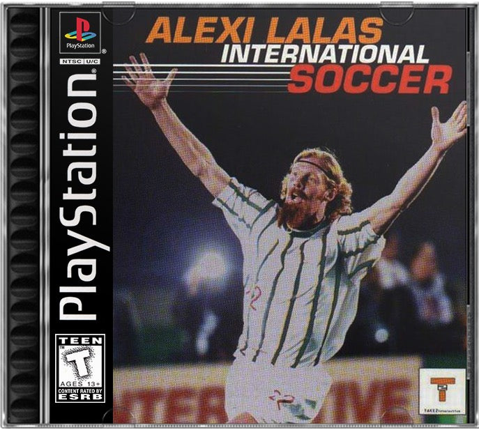 Alexi Lalas International Soccer PS1 Sony Playstation 1 Used Video Game
