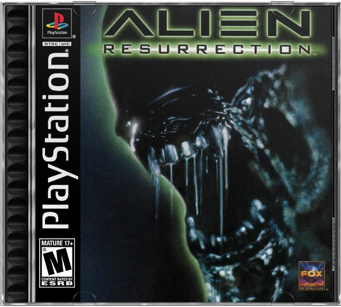 Alien Resurrection PS1 Sony Playstation 1 Used Video Game