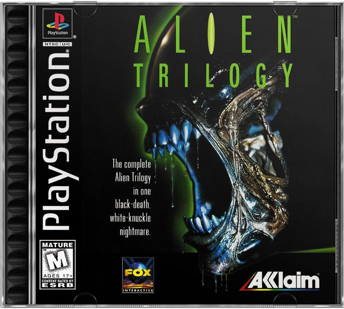 Alien Trilogy PS1 Sony Playstation 1 Used Video Game