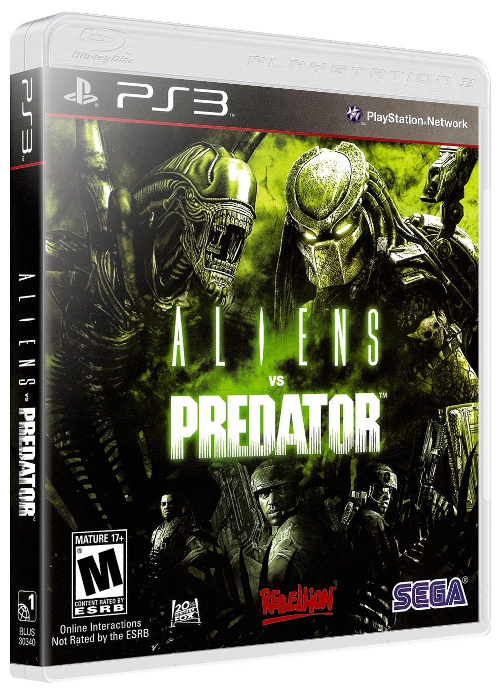 Aliens Vs Predator PS3 Sony Playstation 3 Used Video Game