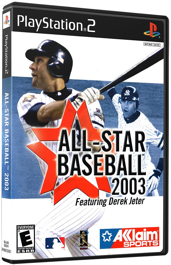 All-Star Baseball 2003 featuring Derek Jeter PS2 Sony Playstation 2 Used Video Game PS2