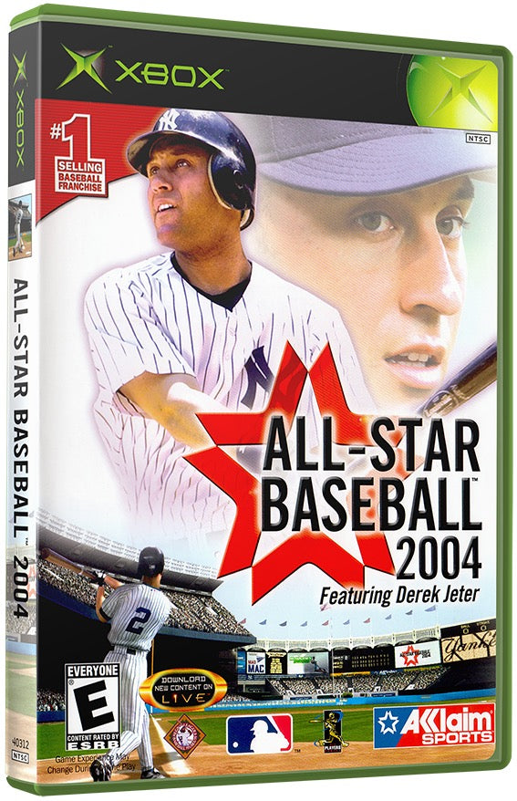 All-Star Baseball 2004 Used Microsoft XBOX Original Video Game