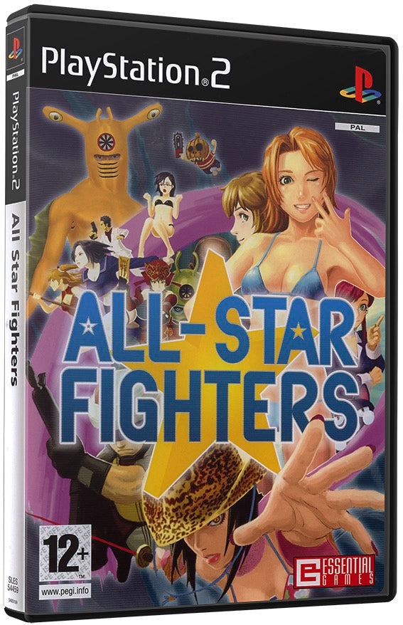 All Star Fighters PS2 Sony Playstation 2 Used Video Game PS2