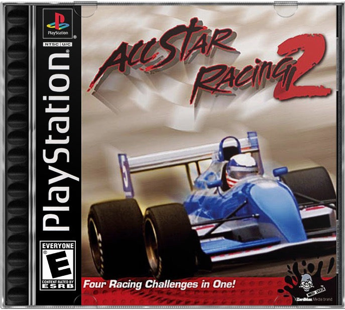 All Star Racing 2 PS1 Sony Playstation 1 Used Video Game