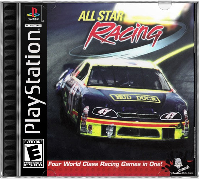 All Star Racing PS1 Sony Playstation 1 Used Video Game