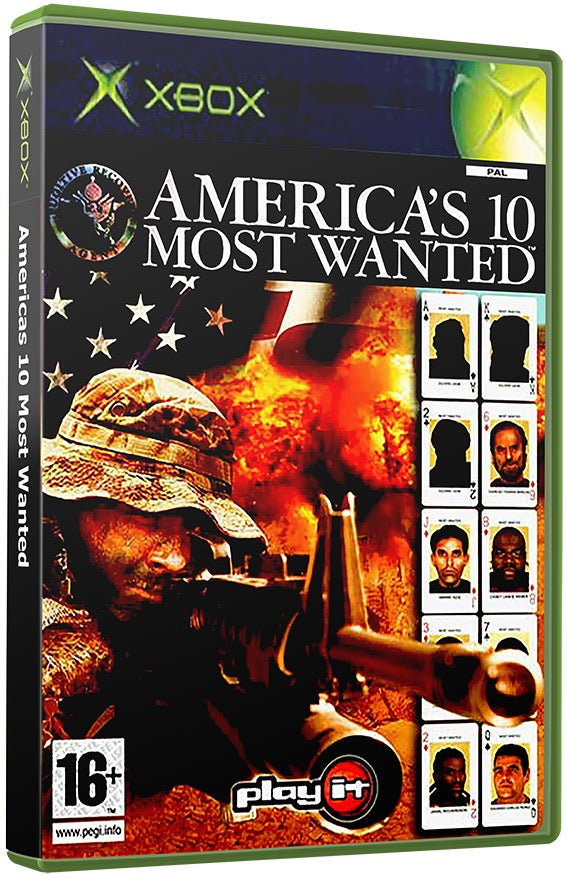 America's 10 Most Wanted Used Microsoft XBOX Original Video Game
